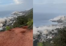La magnitud del des@stre desde las alturas: surgen nuevos registros del sismö en el estado La Guaira (+ Videos)