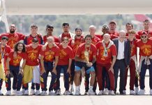 La selección española regresa a casa tras proclamarse campeona del mundo en una histórica final frente a Argentina (+ Fotos)