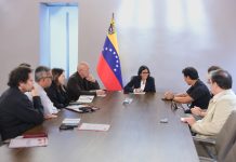 Presidenta (E) Delcy Rodríguez y el experto internacional Hideki Miyamoto definen plan estratégico para la reconstrucción antisísmicä del país (+ Detalles)