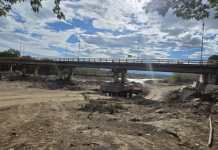 Avanza con un 90% de ejecución la primera etapa de rehabilitación del puente internacional Francisco de Paula Santander en Ureña