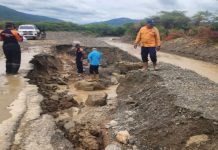 Fuertes precipitaciones cölapsan la vialidad en el estado Lara