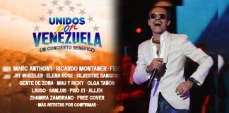 “Unidos por Venezuela”: el llamado de Marc Anthony que ha logrado congregar a grandes estrellas de la música (+ Detalles)