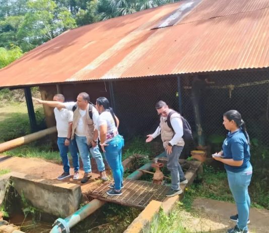 Realizan inspección técnica en el acueducto de El Pao, estado Bolívar, para consolidar su rehabilitación y optimizar el servicio hídrico (+ Detalles)