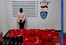 CapturÄda en el mercado de Anaco: detiËnen a una mujer de 45 años por comercializar de forma ilëgal bragas industriales y botas de seguridad de PDVSA