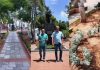 Plan de recuperación urbana: instalan nueva tecnología de riego y alumbrado en la Plaza Bolívar de La Asunción (+ Detalles)