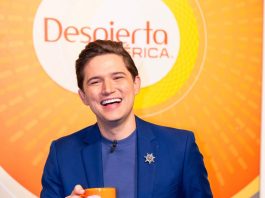 De robot de fiestas a la televisión nacional: El venezolano Jhonatan Olivares debuta como presentador invitado en Despierta América (+ Fotos)