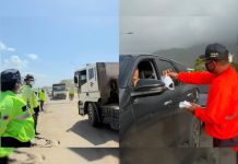 Con operativo de conciencia vial en La Guaira, PNB exhorta a los conductores a mantener la prudencia y facilitar el trabajo de la maquinaria pesada (+ Detalles)