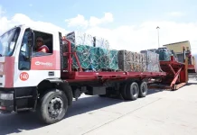 Arriba a Venezuela el séptimo vuelo de ayüda humanitaria desde Barbados con insumos para instalar un hospital de campaña en Guarenas