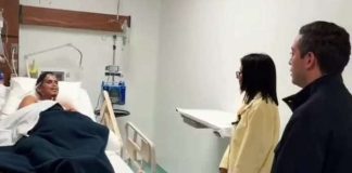 Delcy Rodríguez visitó a Hernán Gil, el hombre que estuvo más de una semana bajo los escombrØs