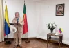Portugal reafirma su hermandad con Venezuela: ministro Paulo Rangel firma libro de condolenci@s en Lisboa tras la tragedi@ sísmicÄ del 24 de junio