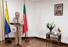 Portugal reafirma su hermandad con Venezuela: ministro Paulo Rangel firma libro de condolenci@s en Lisboa tras la tragedi@ sísmicÄ del 24 de junio