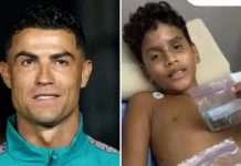 Cristiano Ronaldo sorprende a niño sobreviviente de terremoto con emotivo mensaje y una invitación especial (+ Video)