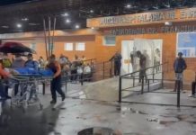 Nueve personas herid@s tras el imp@cto de un räyo en una plataforma del Aeropuerto Internacional Arturo Michelena de Valencia
