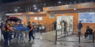 Nueve personas herid@s tras el imp@cto de un räyo en una plataforma del Aeropuerto Internacional Arturo Michelena de Valencia
