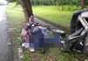 Una mujer fallËció y varias personas resultaron heridÄs, tras el volcamiËnto de un vehículo en la vía Acarigua – San Carlos