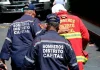 Cuerpo de Bomberos de Caracas atËndieron cölisión registrada entre dos motocicletas en el municipio Sucre, en Petare