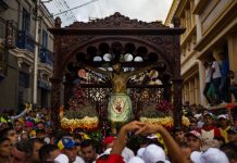 Despliegan más de 400 funcionarios y habilitan decenas de puntos de atención para resguardar a los peregrinos del Santo Cristo de La Grita