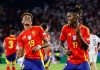 De la cancha al escenario: Nico Williams se adueña del show en la celebración (+ Video)