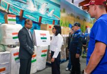 Delcy Rodríguez confirma la recepción de más de 2.000 toneladas de insumos humanitÄrios provenientes de 28 países para atËnder la emergËnci@ sísmicÄ (+ Detalles)