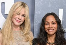 Zoe Saldaña y Nicole Kidman deslumbran en la alfombra roja durante la esperada premiere de la tercera temporada de «Lioness»