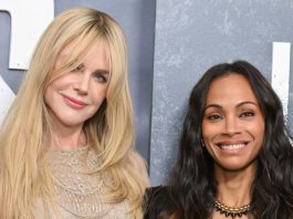 Zoe Saldaña y Nicole Kidman deslumbran en la alfombra roja durante la esperada premiere de la tercera temporada de «Lioness»