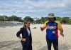 Alcaldesa Dina Castillo inspecciona avances en la construcción del nuevo campo de fútbol en el Parque Draculandia (+ Detalles)