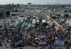 Manifestaciones masivas generan retenciones de tránsito y caos vial en los límites de la Ciudad de México y el Estado de México