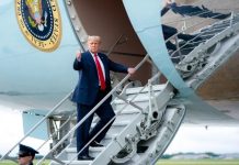 Revelan que Donald Trump fue evacuado en secreto por una amenazâ iraní al Air Force One