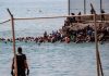 Continúan los trabajos de recuperación de víctïmas en el litoral ceutí tras los cruces fronterizos a nado