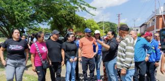 Alcalde Yanny Alonzo reafirma el trabajo de calle con un despliegue en la parroquia Cachamay (+ Fotos)