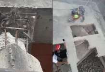 Avanza en más de un 72 % la demolicïón controlada del techo en la fosa de ascensores de la Torre de David