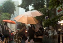 Inameh prevé precipitacionës intermitentes y chubascos en ocho regiones del país este viernes (+ Detalles)