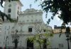 Inician trabajos de apuntalamientö en la Catedral de Caracas para proteger su estructura tras los recientes sismös