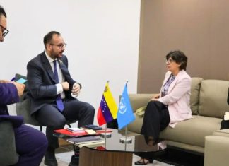 Cancillería inicia ciclo de reuniones con la ONU para afianzar la cooperación en la reconstrucción del país