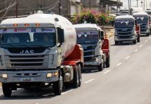 Entregan cuatro unidades cisternas para optimizar la distribución de Bolívar Gas en el municipio Caroní (+ Fotos)