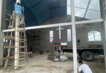 Ministerio de Obras Públicas avanza en la edificación desde cero de la Iglesia Nuestra Señora del Valle en Maturín