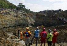 Derrumbë en una mina de oro en Nariño deja al menos 13 fallecidös y siete heridös en la frontera colombiana