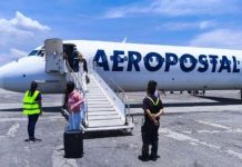 Aeropostal reactiva la ruta Maracaibo–Margarita con operaciones programadas para los días viernes y domingos