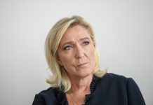 Le Pen lidera intención de voto para la primera vuelta mientras Mélenchon encabeza las opciones de la izquierda