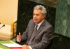 Justicia ecuatoriana halla culpable a Lenín Moreno por cobro de sobornös a la estatal china Sinohydro