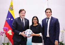 Avanza la modernización del fútbol venezolano tras reunión estratégica entre el Ejecutivo, la FVF y la CONMEBOL (+ Fotos)