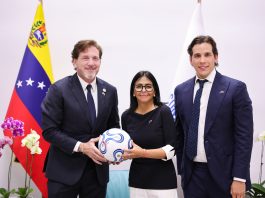Avanza la modernización del fútbol venezolano tras reunión estratégica entre el Ejecutivo, la FVF y la CONMEBOL (+ Fotos)