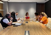 Jacqueline Faria encabeza mesa de trabajo con el Banco Mundial para evaluar la reconstrucción tras los sïsmos
