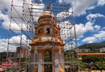 Obras Públicas avanza un 35 % en la rehabilitación de fachadas y cubiertas del Panteón Nacional