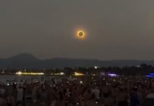 Así se oscureció Salou: los 60 segundos del histórico eclipse solar total que paralizaron la costa (+ Video)