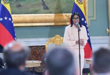 Delcy Rodríguez celebra primer paso de diálogo con el sector opositor de la AN de 2015