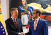 Canciller Plasencia recibió al embajador de España para impulsar el comercio y la cooperación