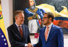 Canciller Plasencia recibió al embajador de España para impulsar el comercio y la cooperación