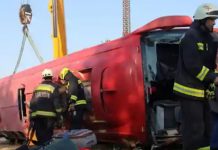 Al menos 12 muertøs y 10 heridøs gravës al volcar un autobús de peregrinos polacos en Hungría