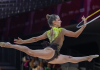Jimena Domínguez firma una actuación histórica y se posiciona en el top 3 suramericano del Mundial de Gimnasia Rítmica